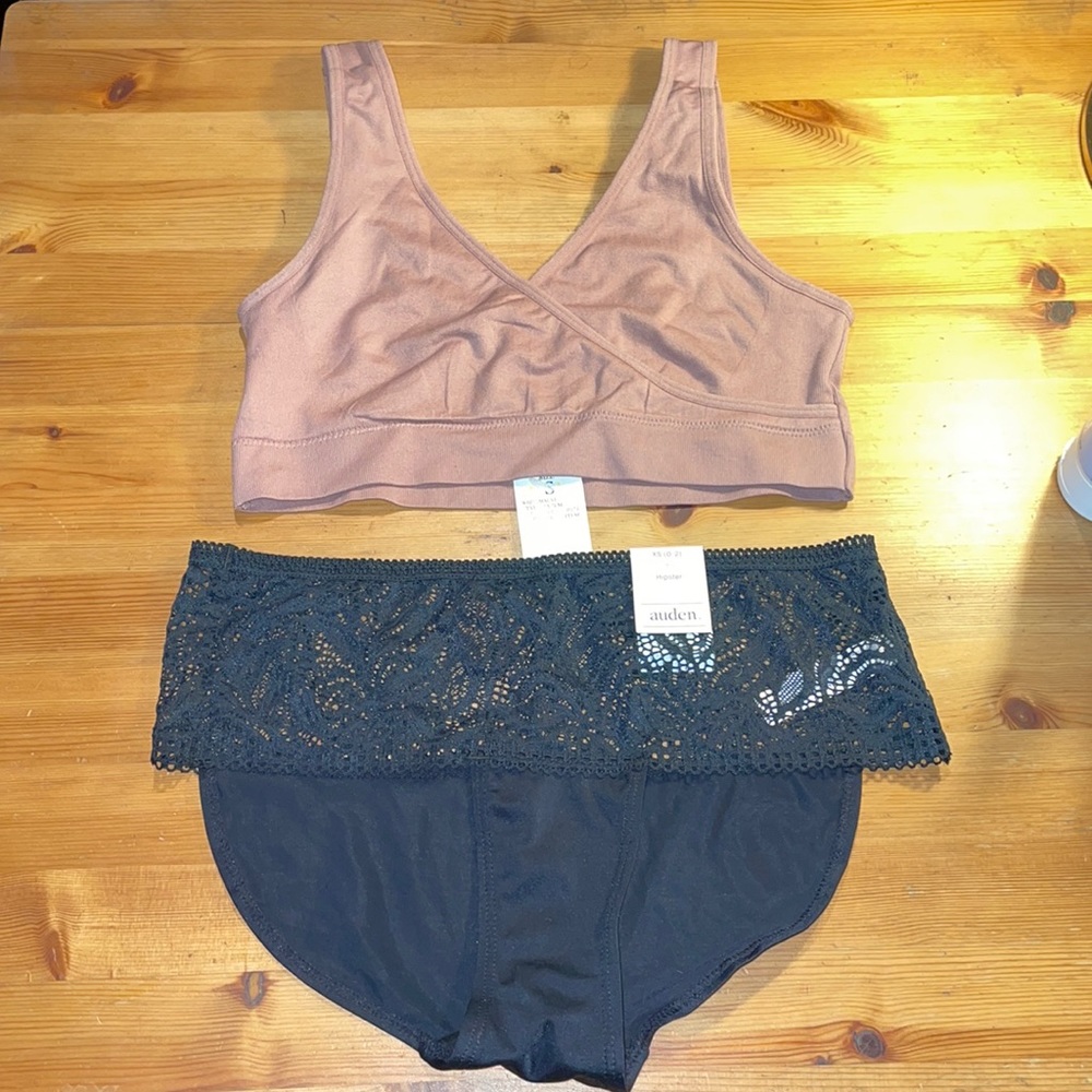 Lingerie Bundle Small Top and XS Hipster NWT